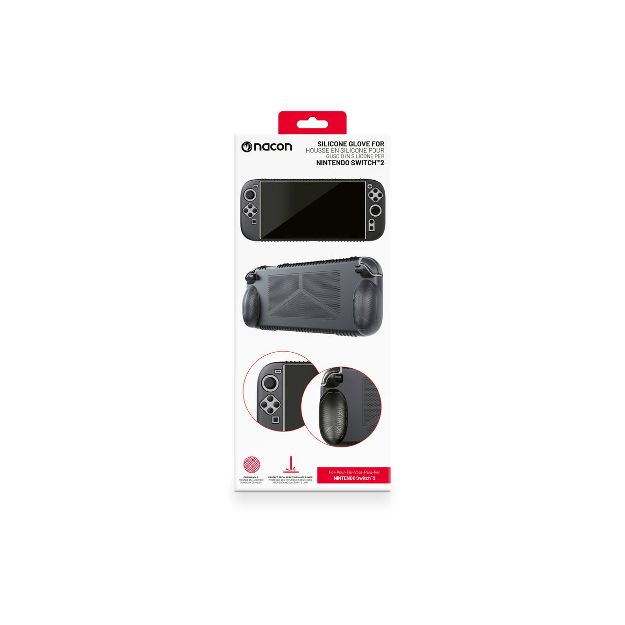 EAN 3665962028195 - NACON SWITCHNEWGLOVEBLACK funda para consola portátil Nintendo Silicona Negro imagen 5