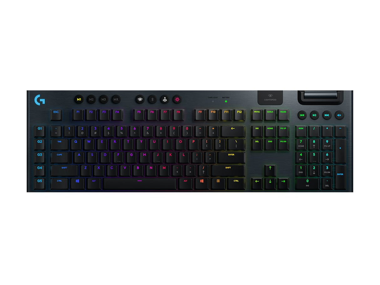 EAN 5099206082779 - Logitech G 920-009111 teclado Juego RF Wireless + Bluetooth QWERTY Internacional de EE.UU. Negro imagen 3