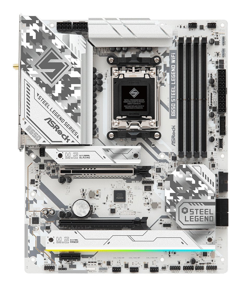 EAN 4710483944598 - Asrock B650 Steel Legend WiFi AMD B650 Zócalo AM5 ATX imagen 2