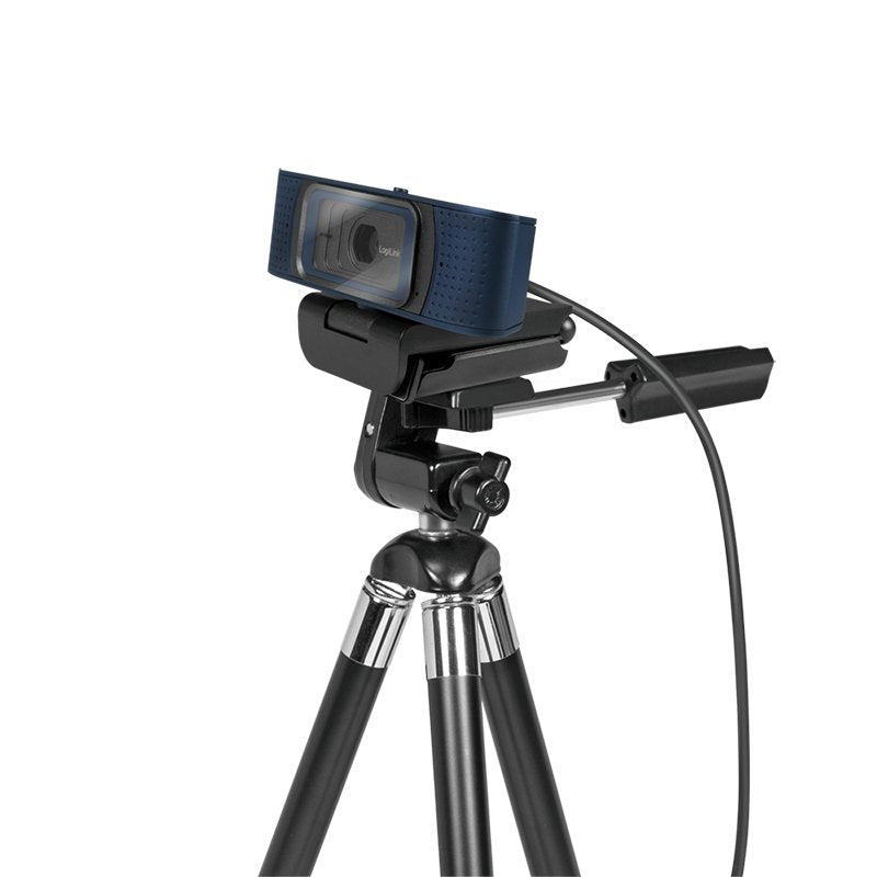 Logilink Ua0379 Cámara Web Hd Usb 80deg Micrófono Usb2.0, 30fps, Cmos Sensor