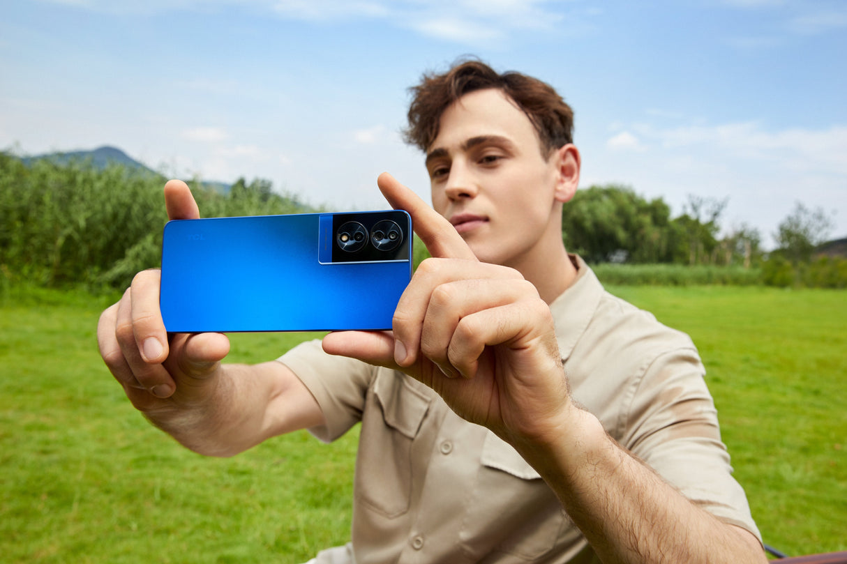 Smartphone Tcl 40 Nxtpaper 8gb 256gb 6.78' Azul Medianoche