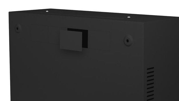 Armario Lanberg Mural Rack 19" 4u+3u/540x200 Bajo Perfil Negro Ensamblado