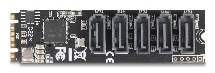 M.2 2280 Key B+M Kontroller Zu 5 X Sata