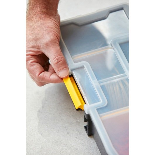 EAN 3253561947452 - Stanley CUBIX 1-94-745 pieza pequeña y caja de herramientas Caja para piezas pequeñas Negro, Transparente imagen 9
