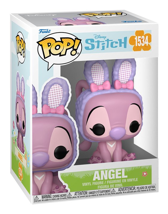 Funko Pop Disney Stitch Easter Angel