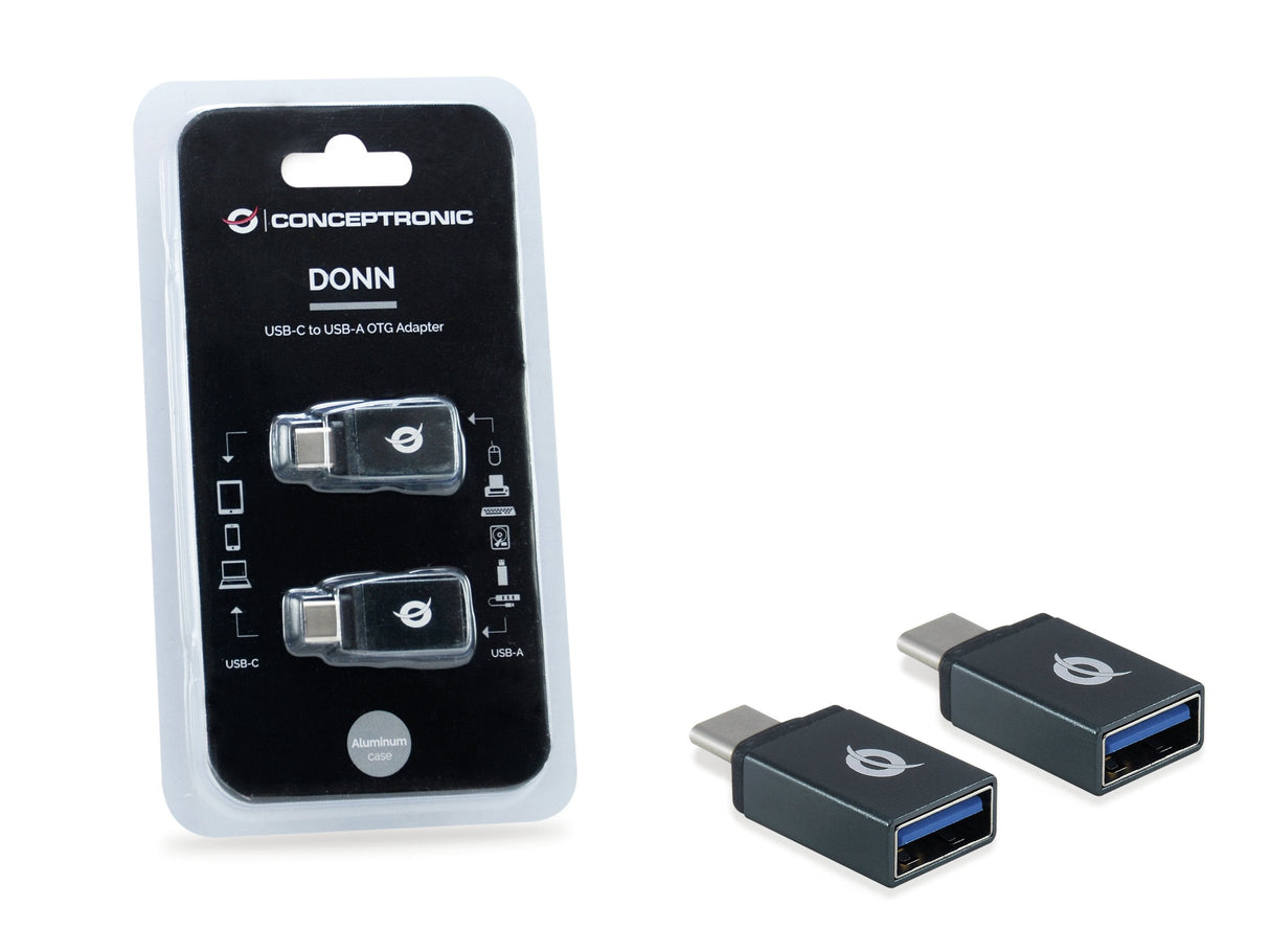 EAN 4015867223123 - Conceptronic DONN03G cambiador de género para cable USB 3.1 Gen 1 Type-C USB 3.1 Gen 1 Type-A Negro imagen 4