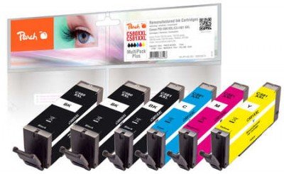 Tinta Peach Canon 580xxl / 581xxl, Pea, Multiplus, Rem, Fw Com Pi100-397
