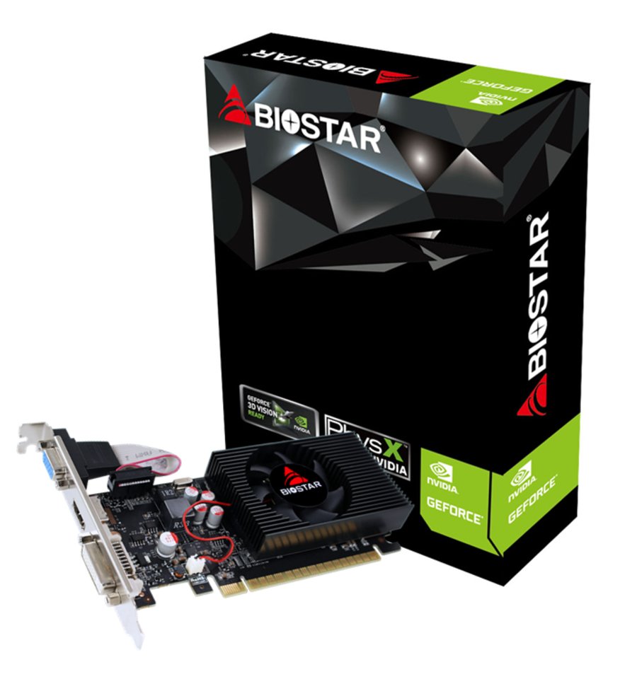 EAN 4712960683730 - Biostar VN7313THX1 tarjeta gráfica NVIDIA GeForce GT 730 2 GB GDDR3 imagen 1