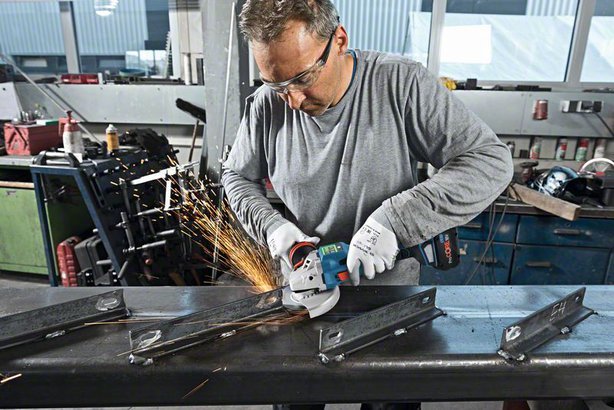 Bosch Amoladora Angular A Batería Biturbo Gws 18v-15 Sc Solo 06019h6300