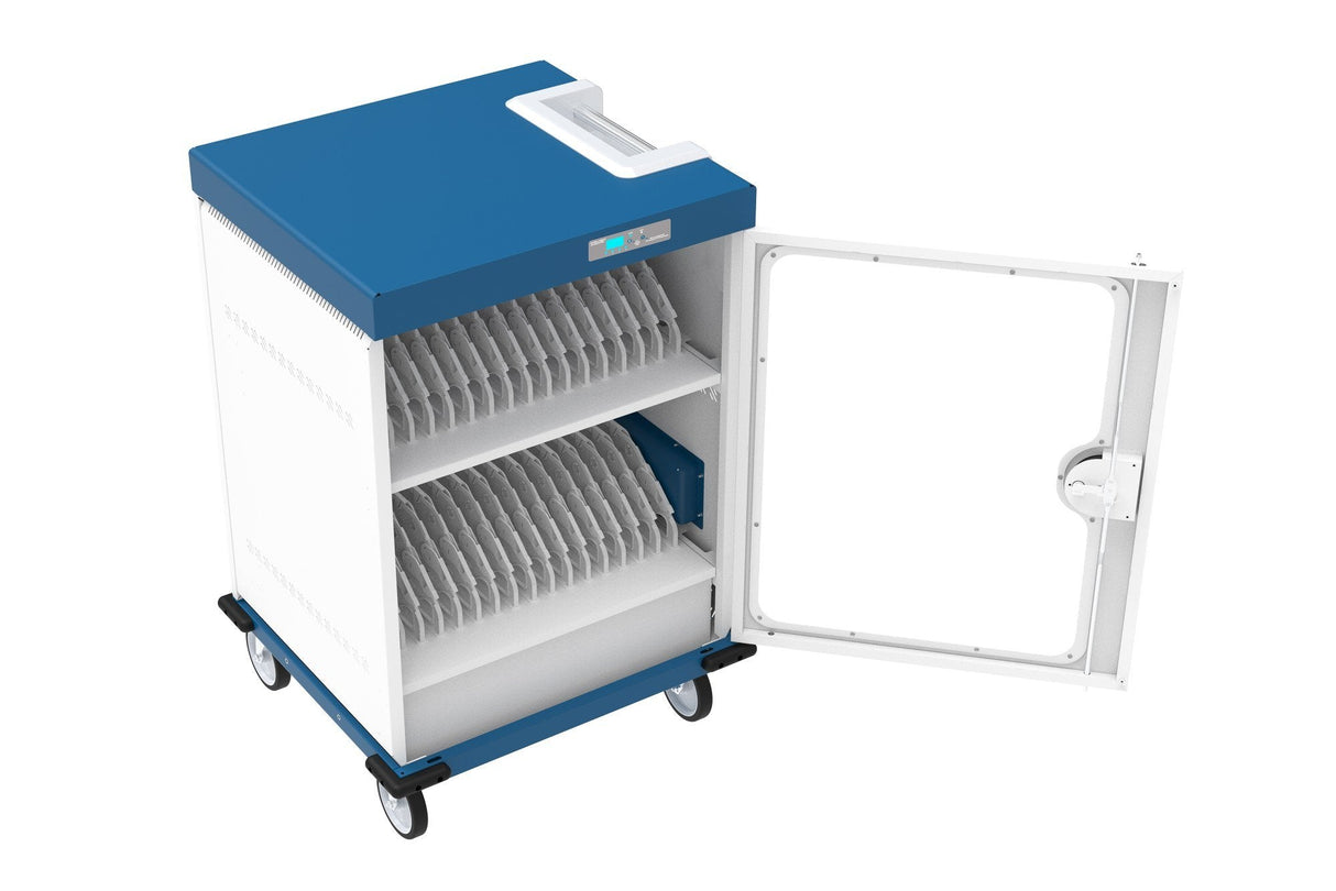 Goodconnections Gemma N32 Notebook-Ladewagen Weiss Blau