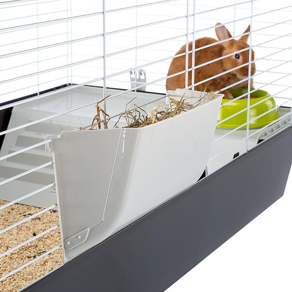 EAN 8010690099057 - Ferplast Casita 120 Rabit Gris pardo, Blanco imagen 7
