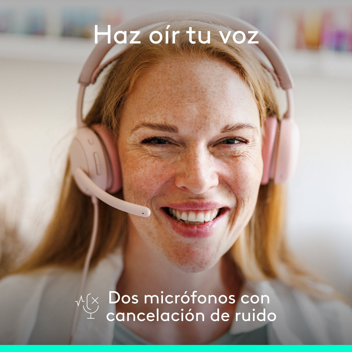 Logitech Zone Wired 2 Headset, Rose