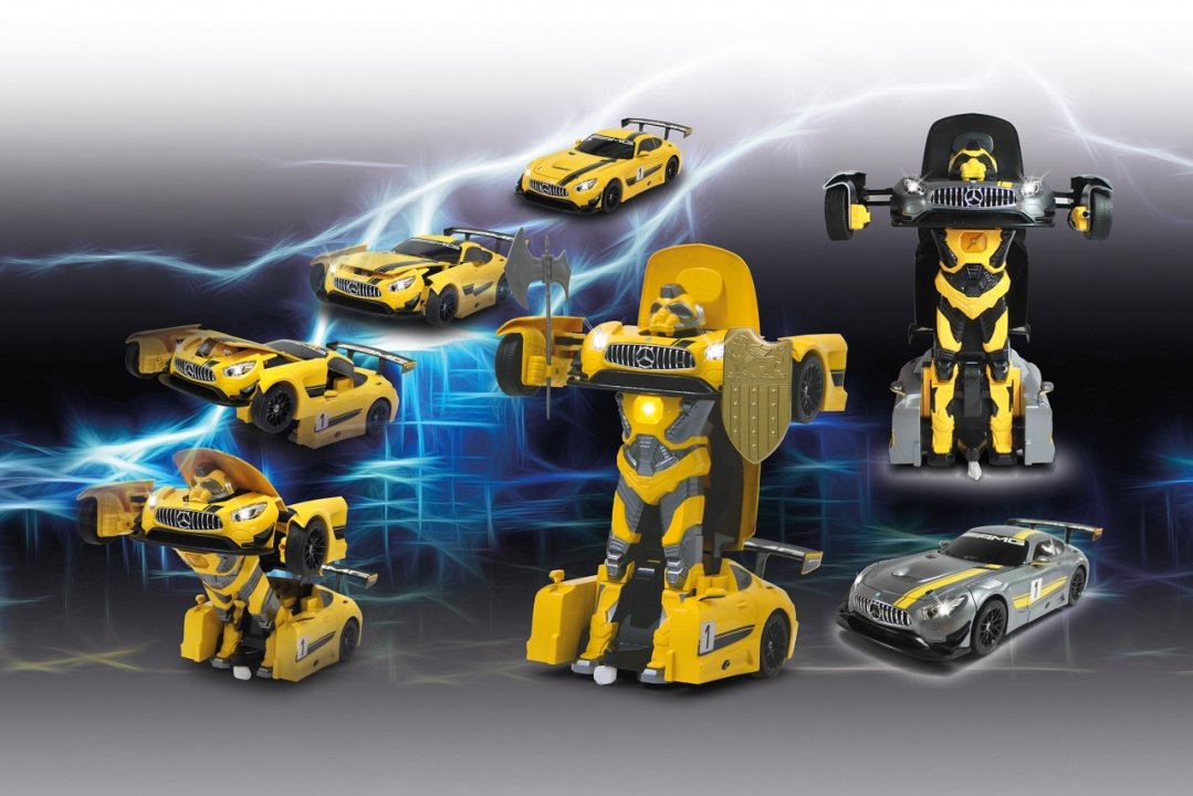 Jamara Rc Auto Mercedes Gt3 Amg Ohne Akku Gris 6+