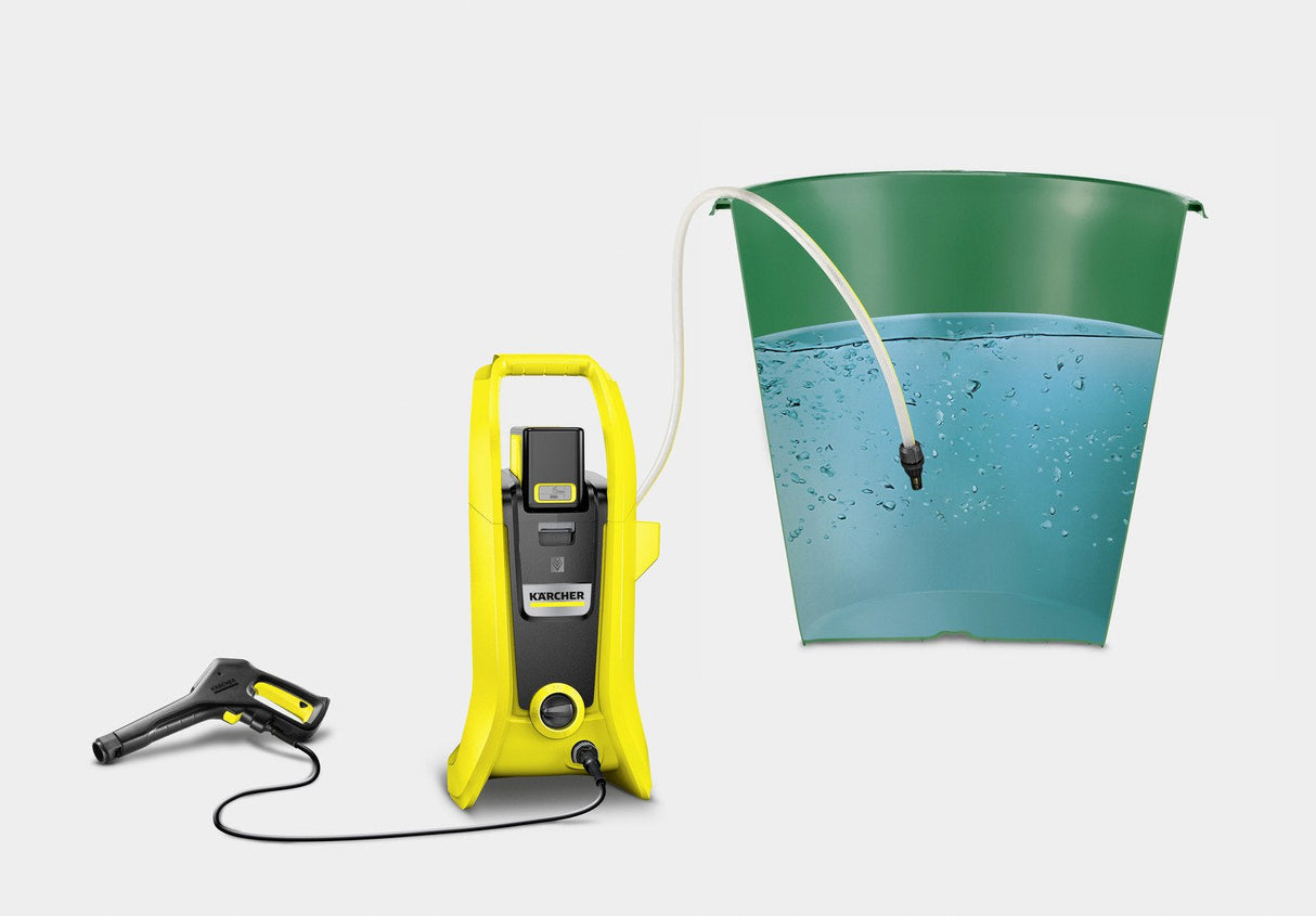 Hidrolimpiadora Kärcher K 2 Compacto Batería Negro, Amarillo 340 L/H