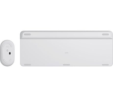 EAN 5099206086616 - Logitech 920-009205 teclado Ratón incluido Universal RF inalámbrico QWERTY Inglés Blanco imagen 4