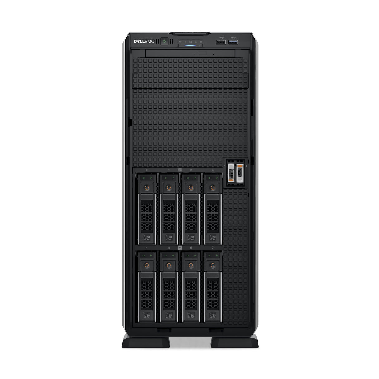 Dell Servidor Poweredge T550 3.5" Chassis Intel® Xeon® Silver 4309y 1x 16gb Rdimm 1x 480gb Ssd Sata Front Perc H355 Front Load Idrac9 Enterprise 15g