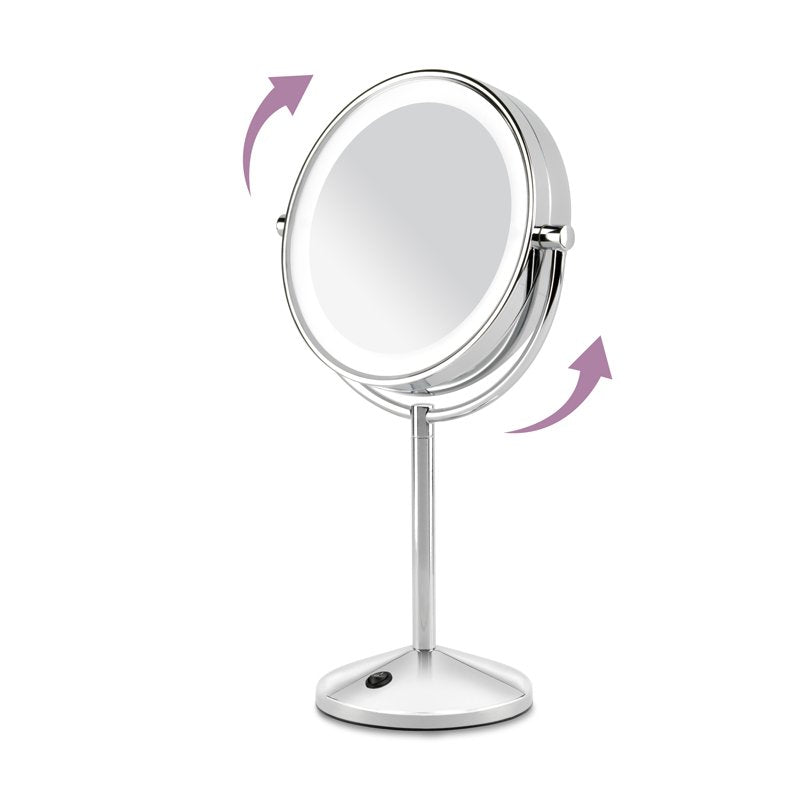 EAN 3030050154894 - BaByliss 9436E espejo para maquillaje Independiente Alrededor Acero inoxidable imagen 3