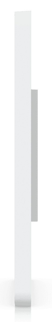 Universal Keystone Wall Plate With Paintable Cover For A