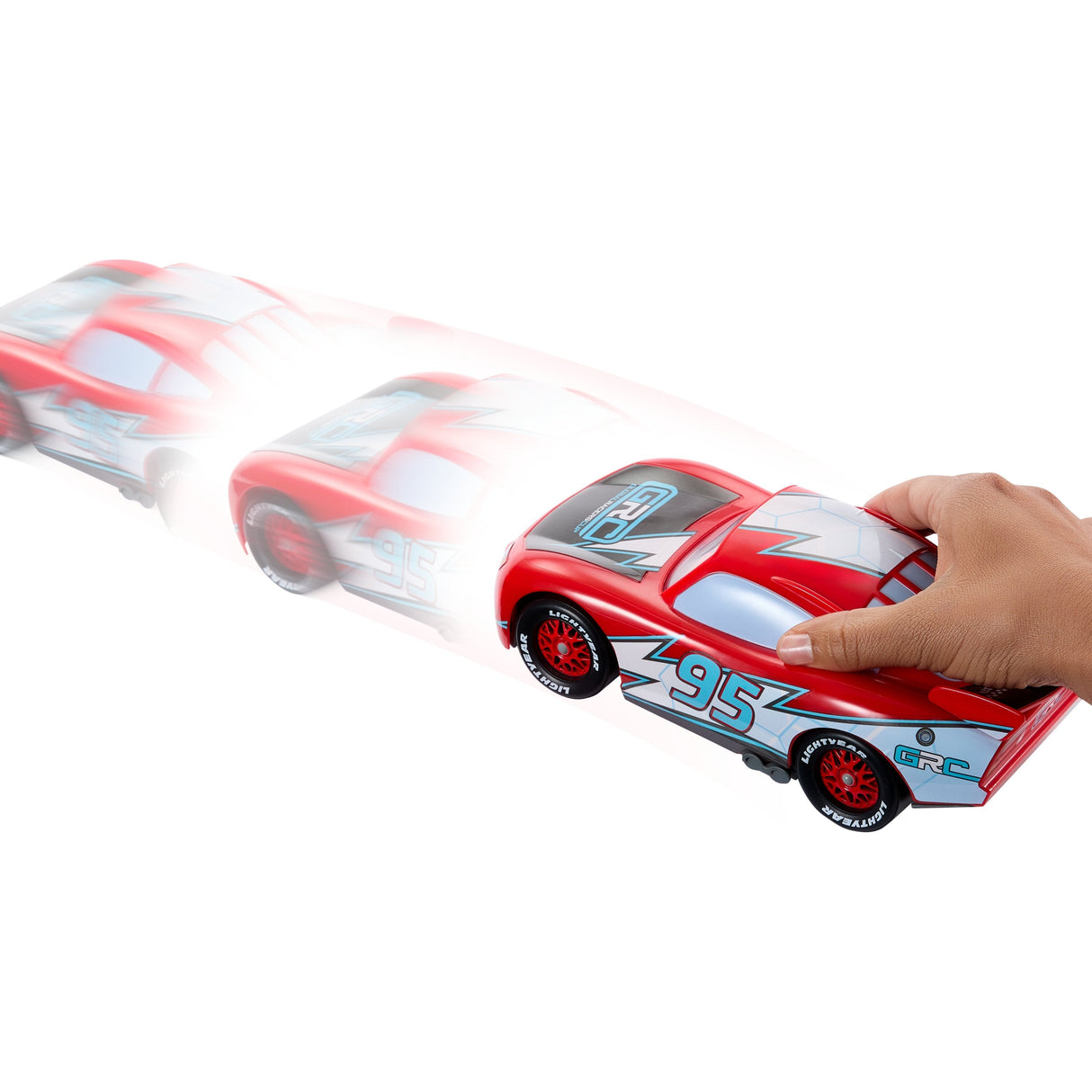 Coche Rayo Mcqueen Derrapa Y Corre Cars Disney Pixar