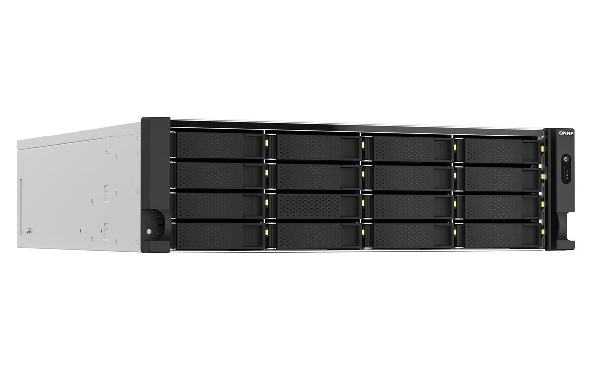 EAN 4711103082263 - QNAP TS-H2287XU-RP NAS Bastidor (3U) Intel Xeon E E-2378 64 GB DDR4 0 TB QuTS hero Negro, Blanco imagen 2