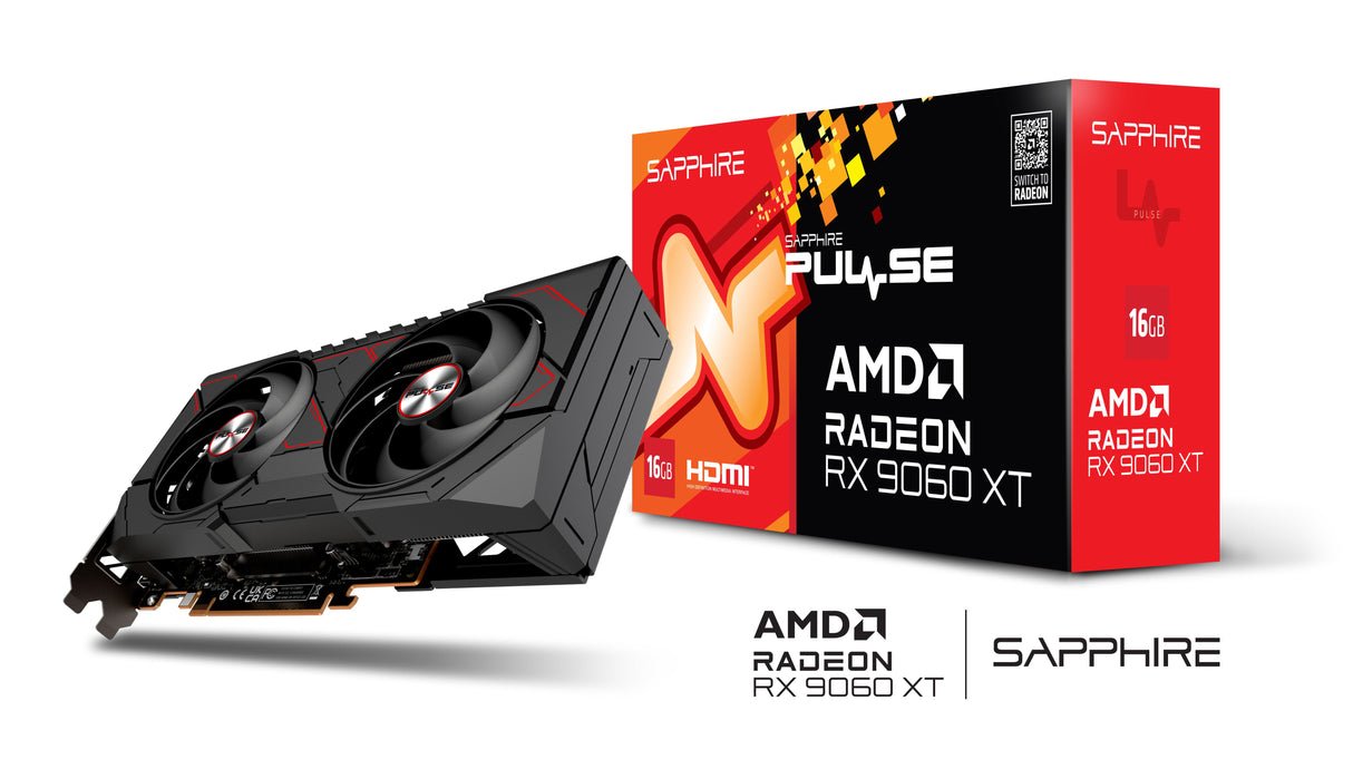 EAN 4895106296381 - Sapphire PULSE AMD Radeon RX 9060 XT 16GB GPU GDDR6 imagen 9