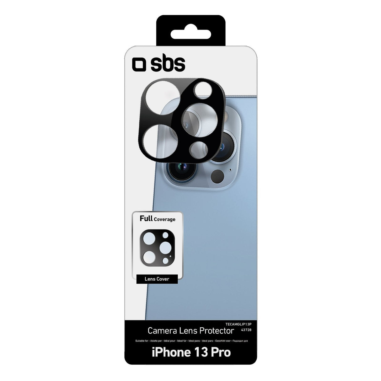 Sbs Camaralinsenschutz Para Iphone 13 Pro Transparentee