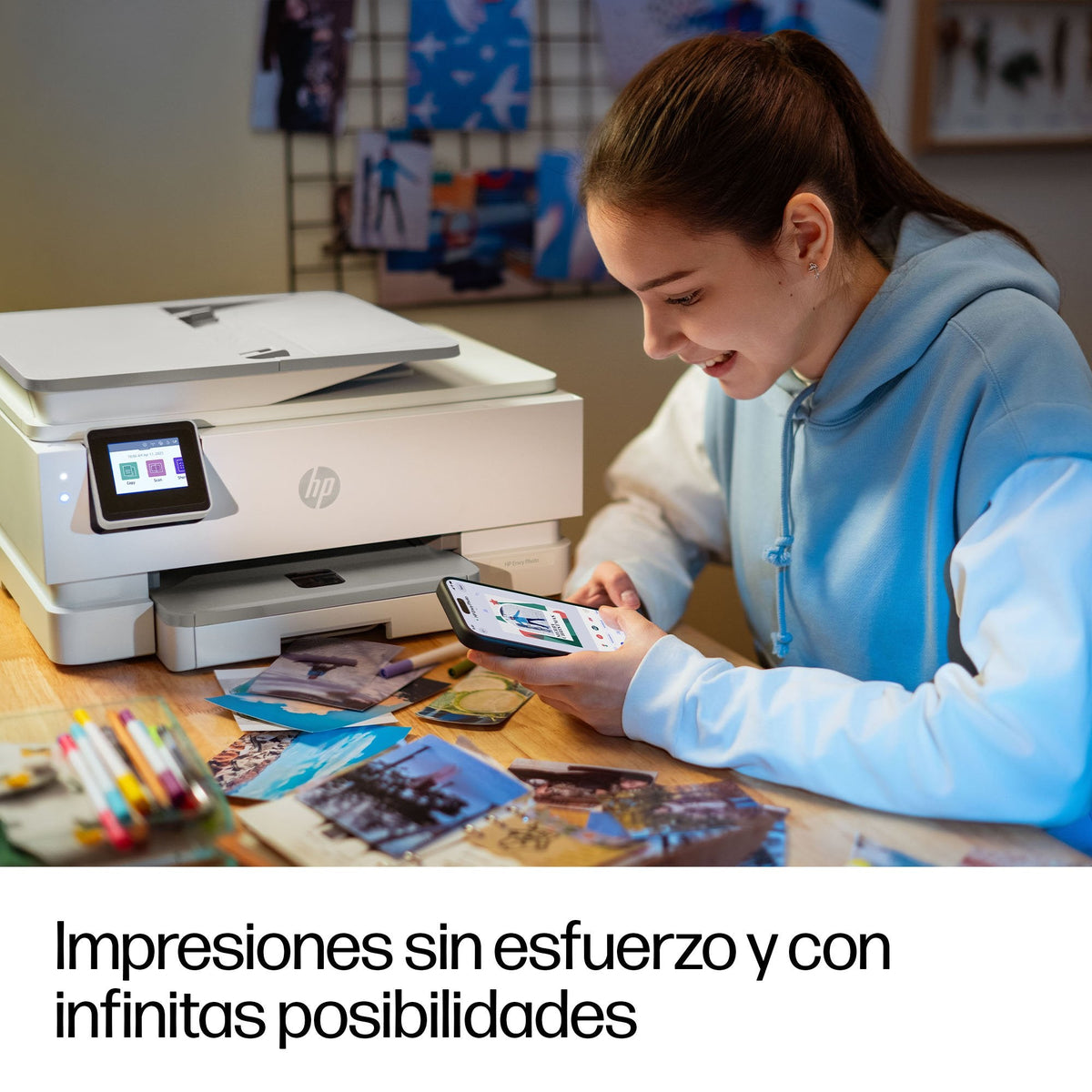 Impresora Multifunción Tinta Hp Envy Photo 7934 4800 X 1200 Dpi A4 Instant Ink Blanco Beige