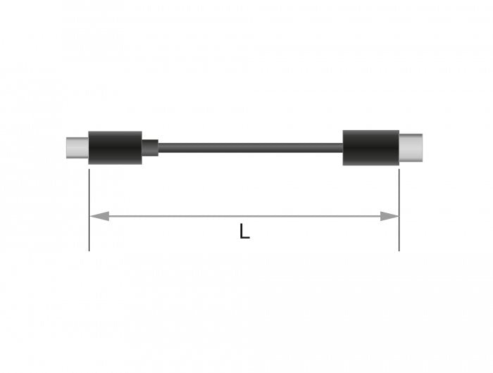 Delock 85584 Cable Hdmi -> Dvi-D 2m  Negro