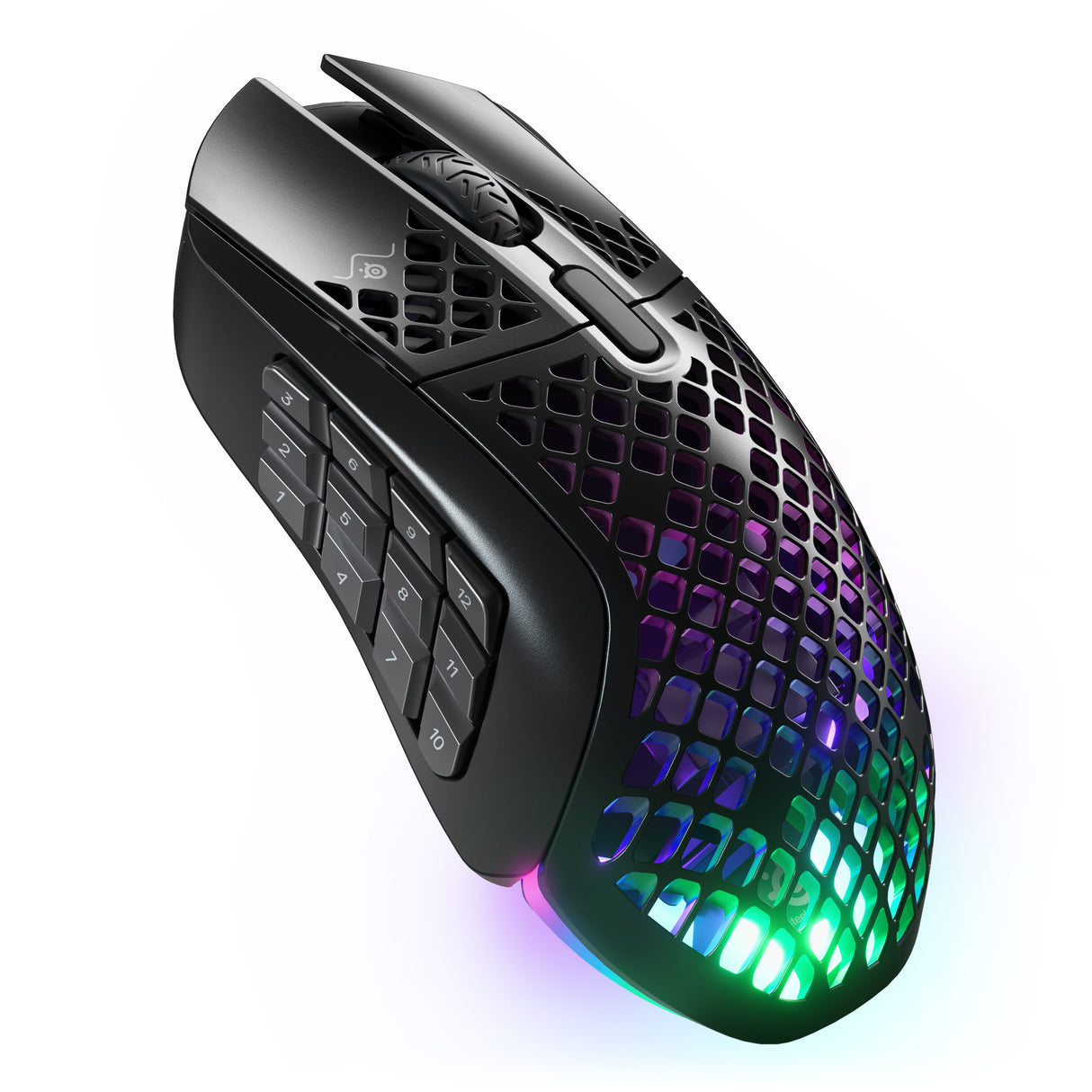 EAN 5707119046435 - Steelseries Aerox 9 ratón Juego Ambidextro RF Wireless + Bluetooth Óptico 18000 DPI imagen 1