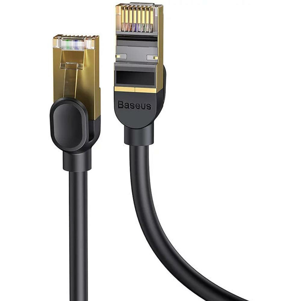 EAN 6932172611354 - Baseus WKJS010101 cable de red Negro 1 m Cat7 S/FTP (S-STP) imagen 1