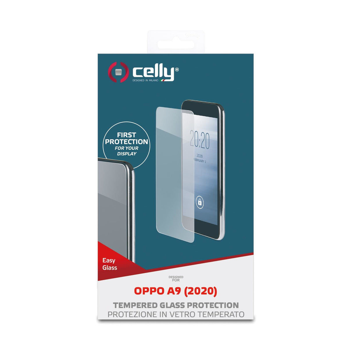 Celly Easy Glass Protector De Pantalla Oppo 1 Pieza(S)