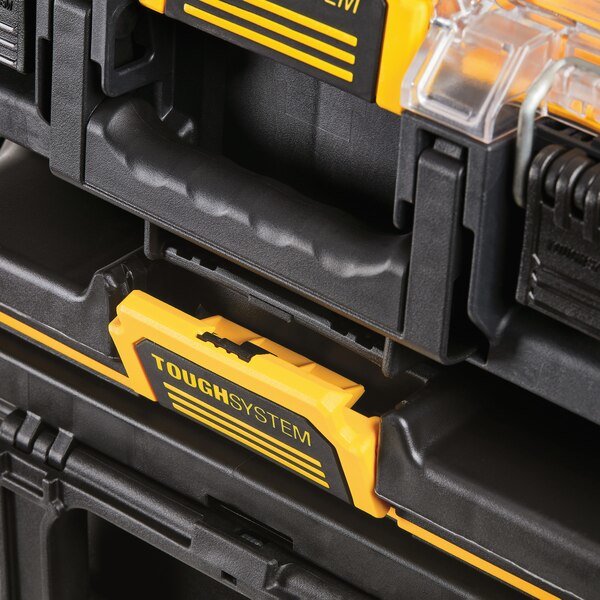 Dewalt Organizador De Medio Formato Toughsystem 2.0, Profundo, Caja De Herramientas Dwst83392-1