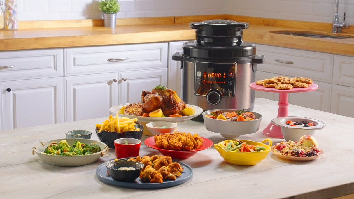 EAN 3045387249144 - Tefal Turbo Cuisine & Fry CY7788 7,6 L Negro 1200 W imagen 8