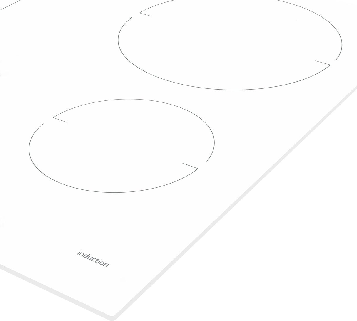 Beko Hii64200fmtw Hobs Blanco Integrado 60 Cm Con Placa De Inducción 4 Zona(S)