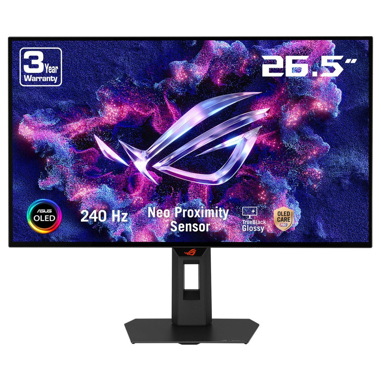 EAN 4711636157674 - ASUS ROG Strix OLED XG27AQDMGR pantalla para PC 67,3 cm (26.5") 2560 x 1440 Pixeles Quad HD Negro imagen 1