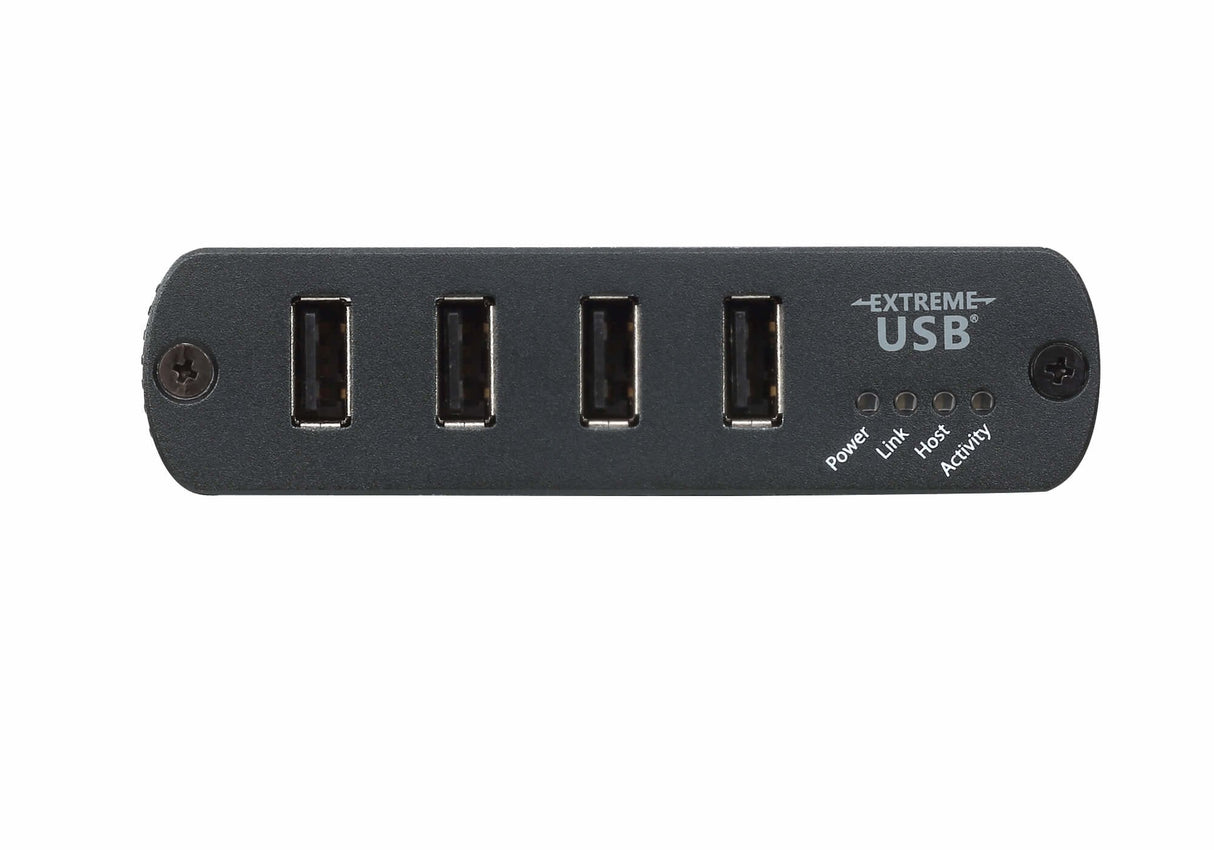 4-Port Usb 2.0 Cat 5 Extender (Lan) (Up To 200m)