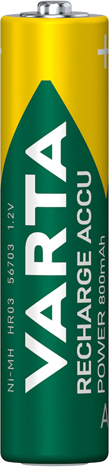 Varta Pilas Recargables Aaa 800mah Pack 4 Blx4 Aaa 800mah Varta Ready To Use