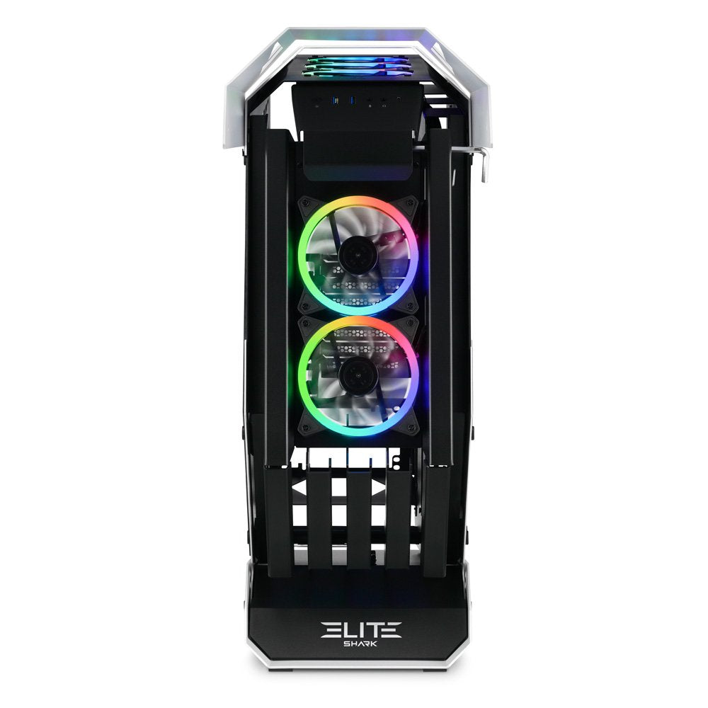 EAN 4044951032112 - Sharkoon ELITE SHARK CA700 Torre Negro, Blanco imagen 3