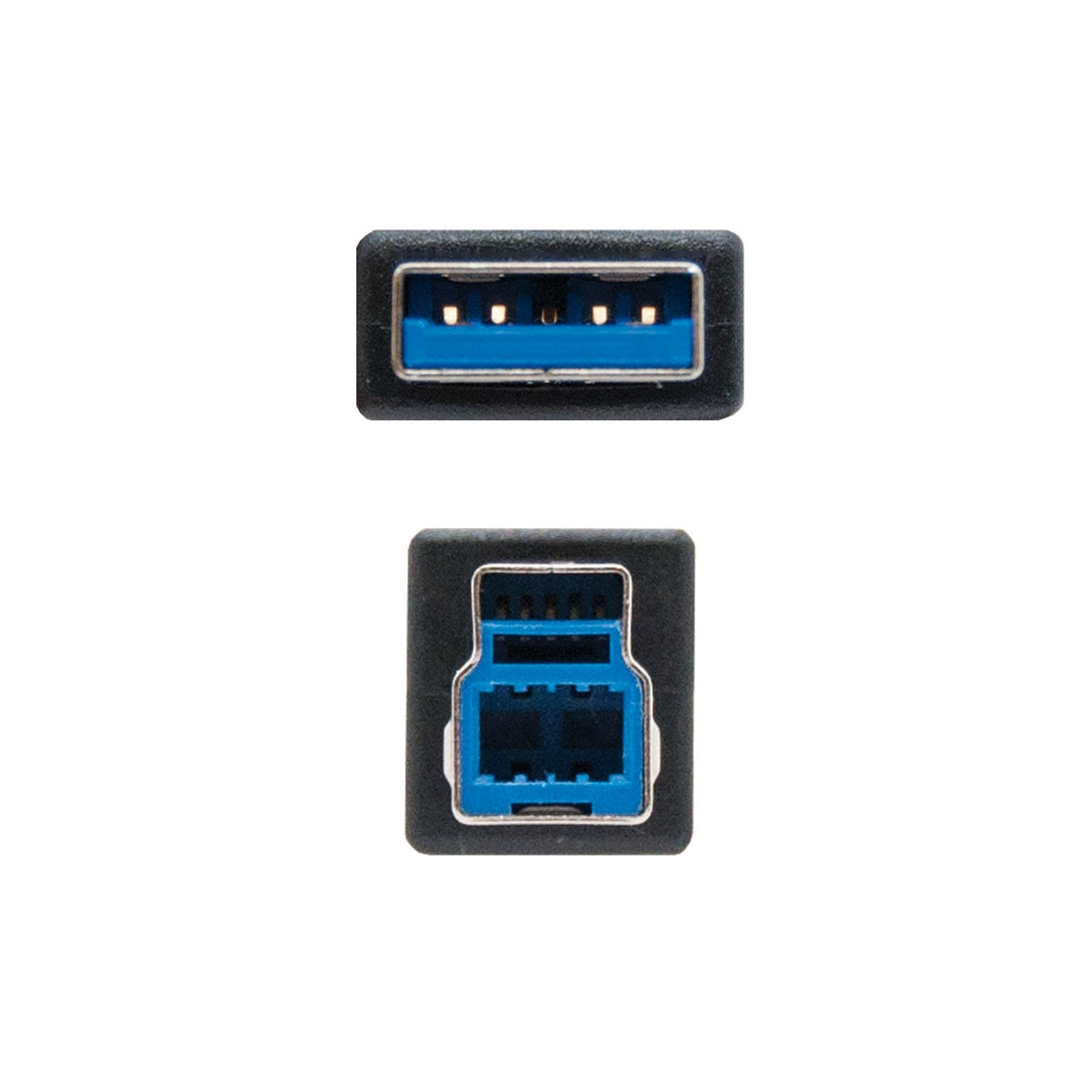 EAN 8433281003866 - Nanocable 10.01.0802-BK cable USB USB 3.2 Gen 1 (3.1 Gen 1) 2 m USB A USB B Negro imagen 3