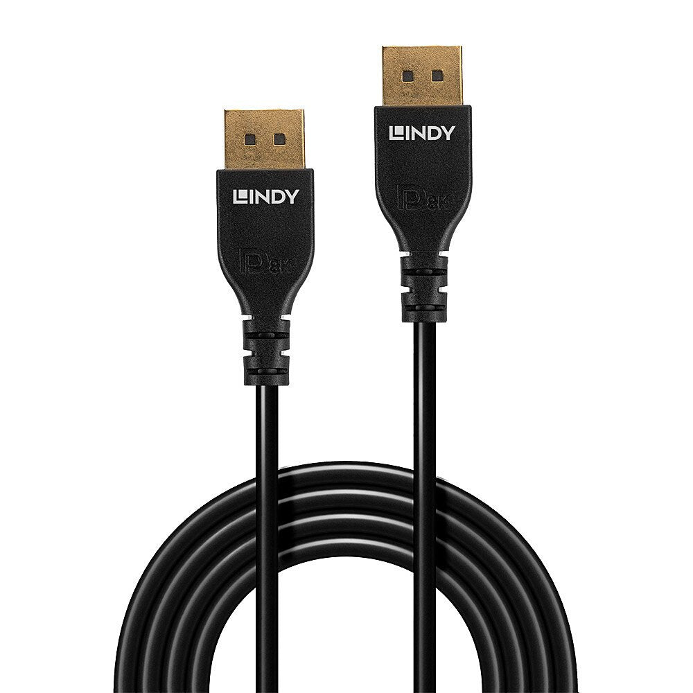 Cable Lindy 36461 Displayport 1 M Negro Negro, 1 M, Displayport, Displayport, Macho, Macho, 7680 X 4320 Pixeles