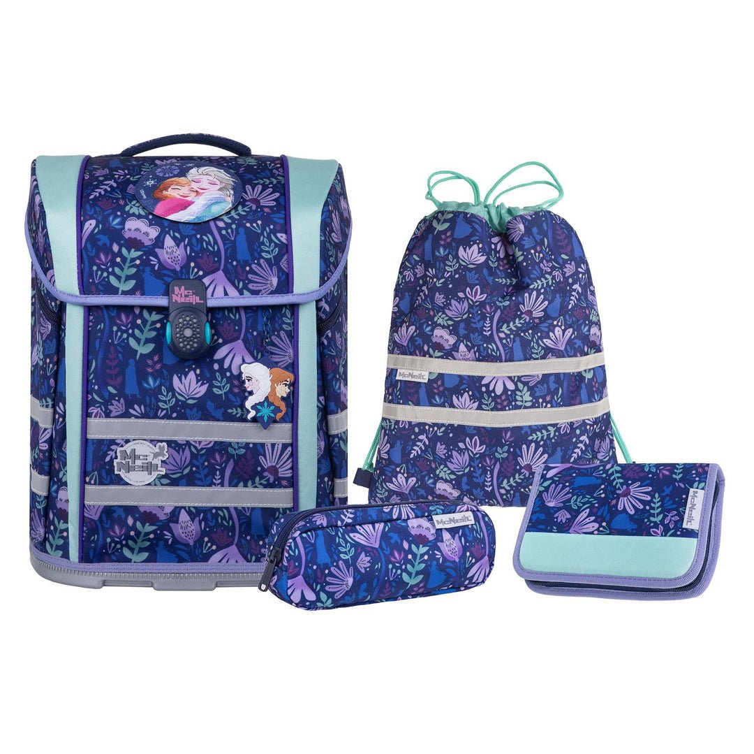 Mcneill Juego De Mochila Escolar Perfecto 5tlg. Disney-Frozen Ii