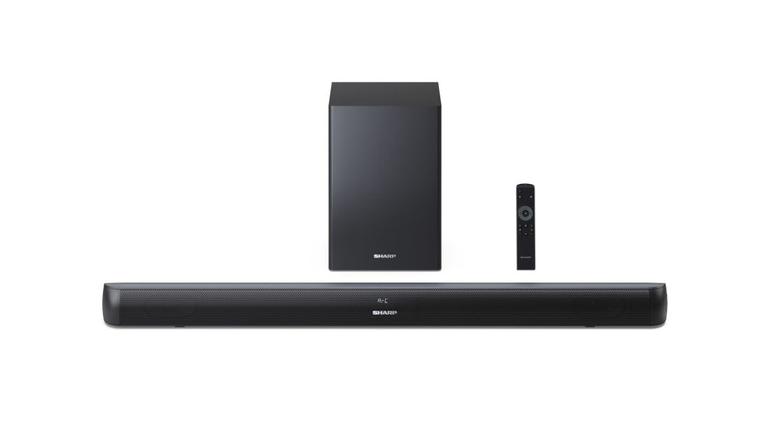 Sharp Ht-Sbw202 Altavoz Soundbar Negro 2.1 Canales 100 W