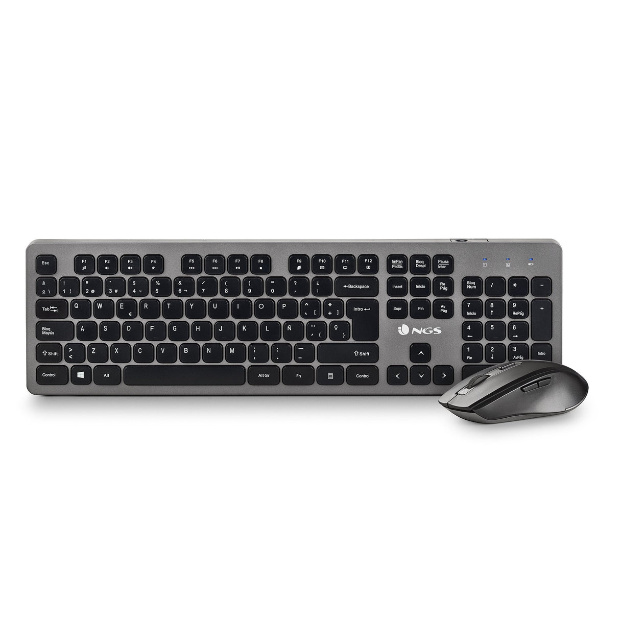 Teclado Y Ratón Inalámbricos Ngs Idol Kit