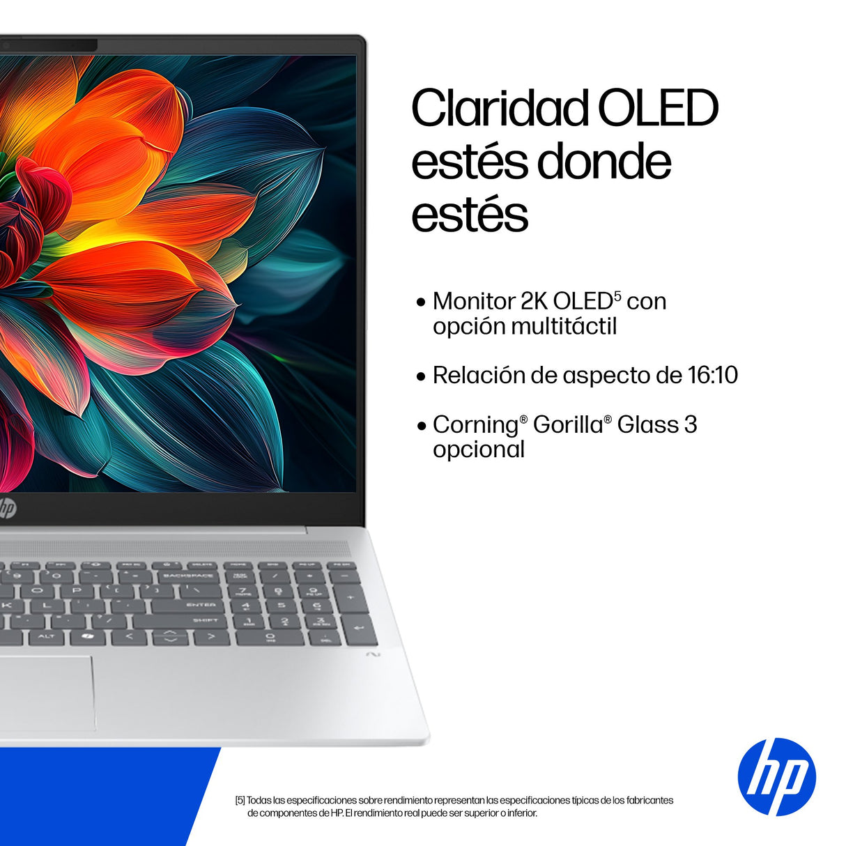 EAN 821844742624 - HP OmniBook 5 Laptop Next Gen AI 14-he0001nsx Copilot+ PC Snapdragon X1-26-100 Portátil 35,6 cm (14") 2K 1 imagen 9