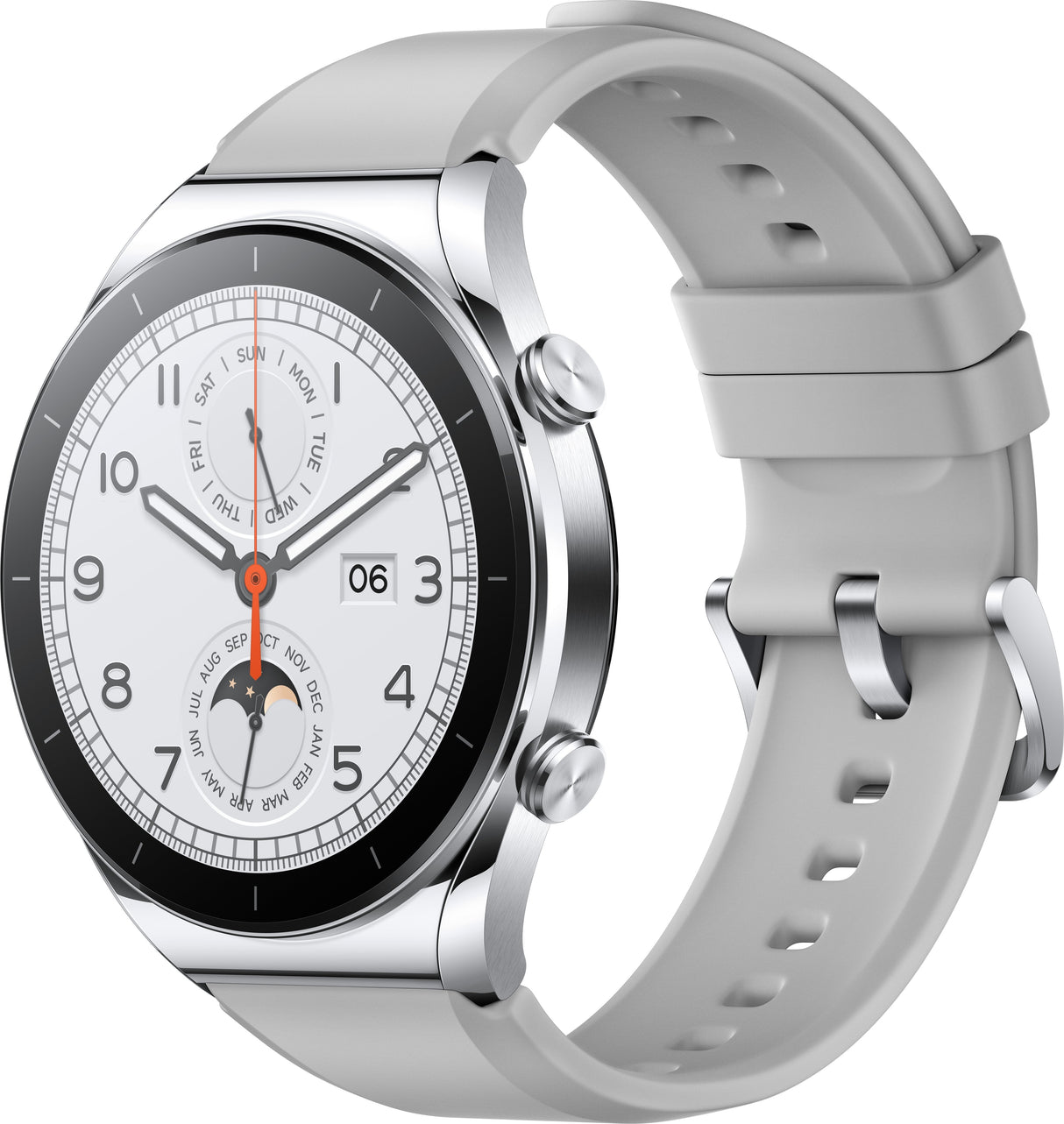 EAN 6934177760303 - Xiaomi Watch S1 3,63 cm (1.43") AMOLED 46 mm Digital 466 x 466 Pixeles Pantalla táctil Plata Wifi GPS (sa imagen 6