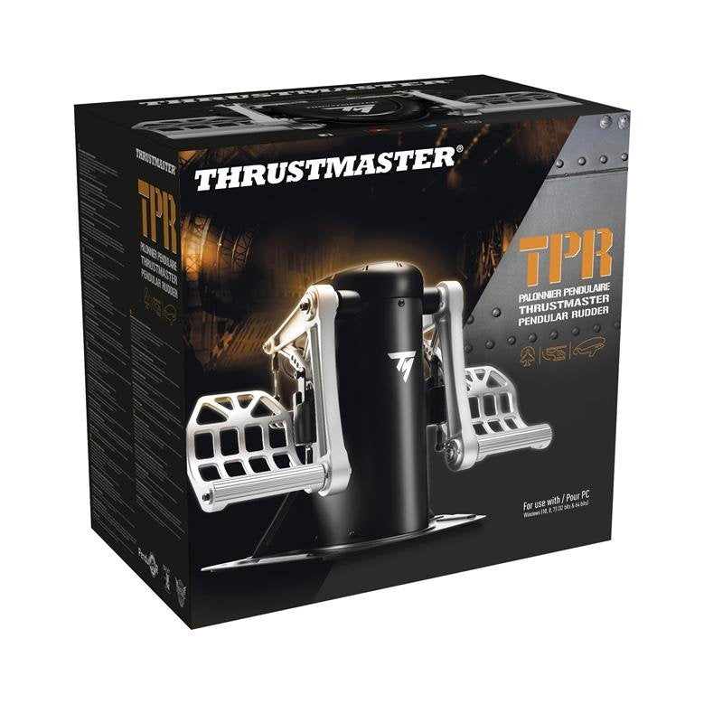 EAN 3362932915249 - Thrustmaster TPR Rudder Negro, Plata USB Simulador de Vuelo Analógico PC imagen 6