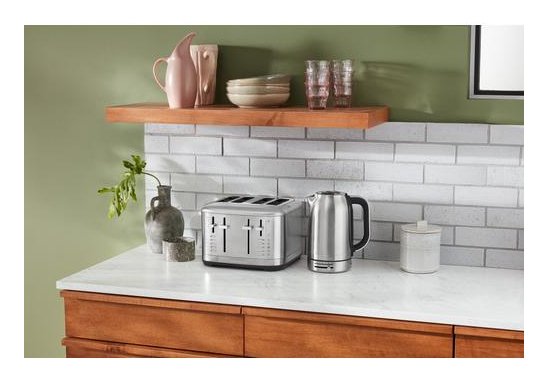Kitchenaid 5kmt4109esx Manueller 4-Scheiben Toaster Kitchenaid Acero Inoxidable