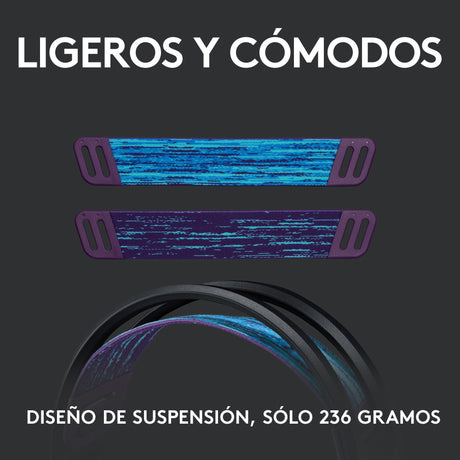 EAN 5099206094772 - Logitech G 981-000972 auricular y casco Auriculares Inalámbrico Diadema Juego Negro imagen 6