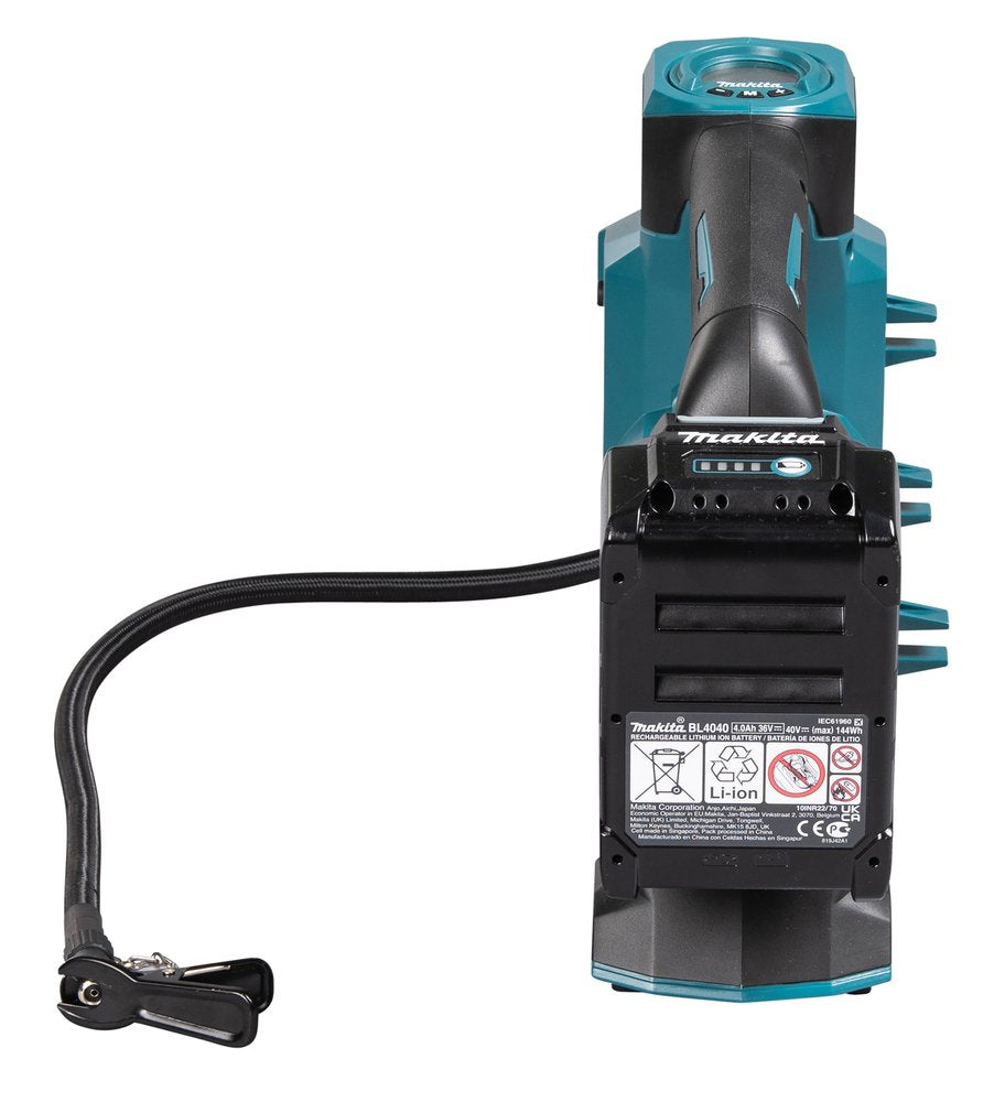 Makita Compresor Inalámbrico Mp001gz Xgt, 40 Voltios, Bomba De Aire Mp001gz