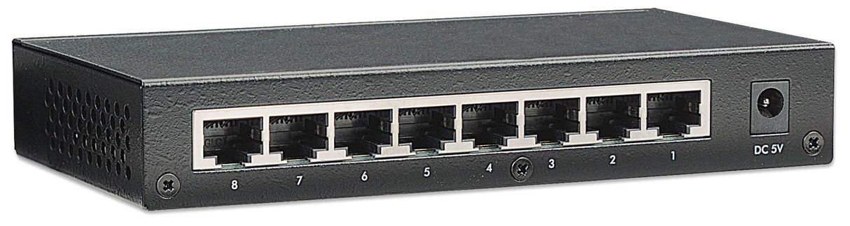 EAN 0763615761307 - Intellinet 8-Port Fast Ethernet Office Switch Fast Ethernet (10/100) Negro imagen 5
